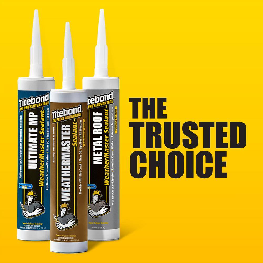 Titebond Weather Master 9.5 Oz. Ultimate MP Sealant - Translucent (12-Pack)