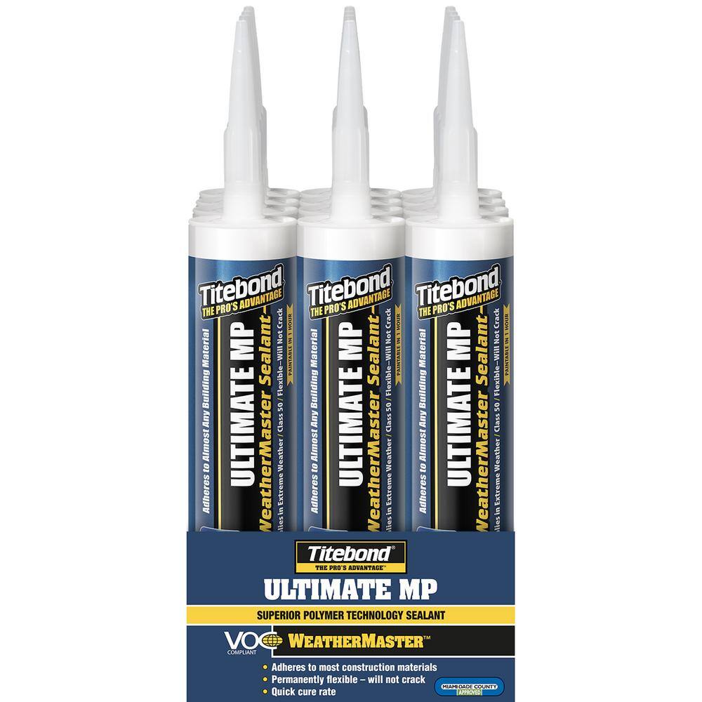 Titebond Weather Master 9.5 Oz. Ultimate MP Sealant - Translucent (12-Pack)