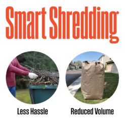 Westinghouse 1.7 in. 15 Amp Electric Wood Chipper and Shredder