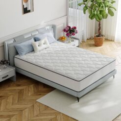 Babo Care Queen Size 10 in. Medium Hybrid Breathable and Cooling Motion Isolation Mattress with CertiPUR-US and Oeko-TEX Certified