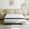 Babo Care King Size Medium Hybrid Memory Foam 10 in. with Pocket Spring and Cooling Gel Infused Breathable Mattress