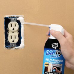 DAP Daptex Plus 12 oz. White Exterior/Interior Window and Door Foam Sealant (12-Pack)