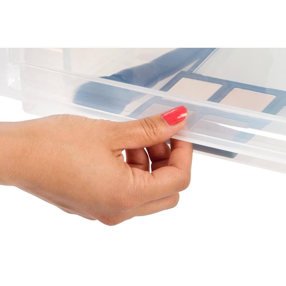 IRIS 15.75 in. x 9 in. White Medium Box Chest Drawer