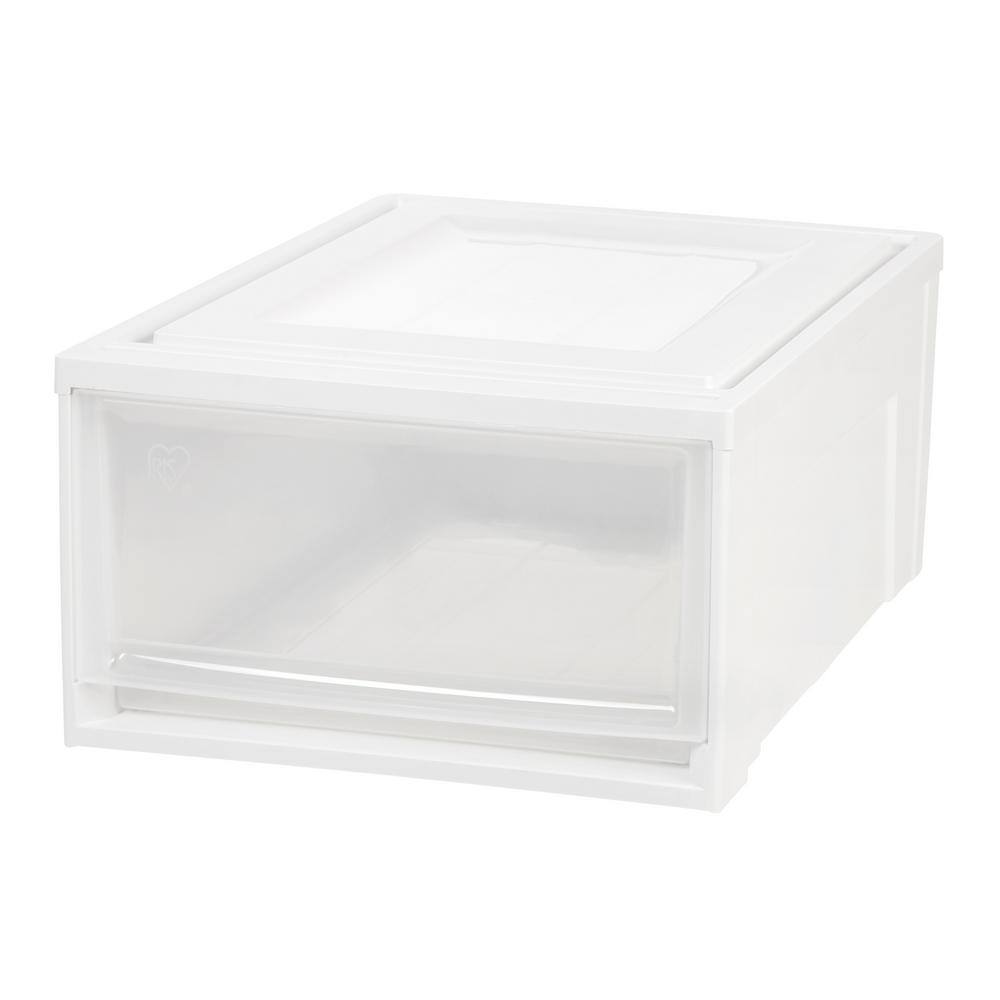 IRIS 15.75 in. x 9 in. White Medium Box Chest Drawer