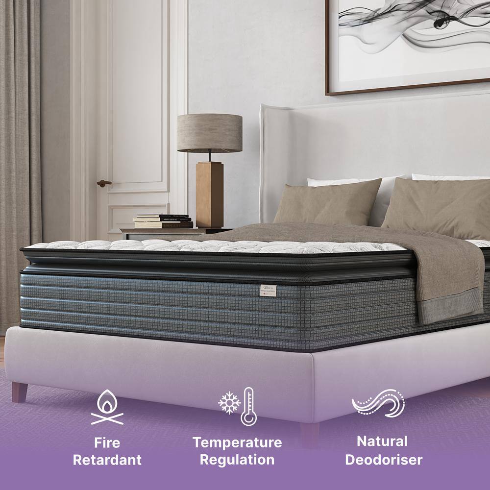 NapQueen Isabella Twin XL Medium Hybrid 14 in. Mattress