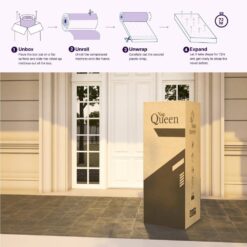 NapQueen Isabella Twin XL Medium Hybrid 14 in. Mattress