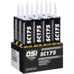 OSI SC175 28 oz. White Acrylic Latex Draft and Acoustical Sound Caulk Sealant (12-Pack)