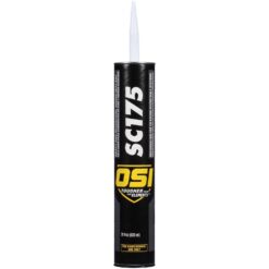 OSI SC175 28 oz. White Acrylic Latex Draft and Acoustical Sound Caulk Sealant (12-Pack)