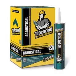 Titebond 28 oz. White Acoustical Smoke and Sound Sealant (12-Pack)