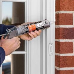 DAP Dynaflex 920 10.1 oz. White WT098 Window, Door and Siding Premium Exterior Sealant (12-Pack)