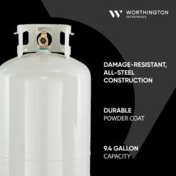 Worthington Pro Grade 40 lb. Empty Propane Tank