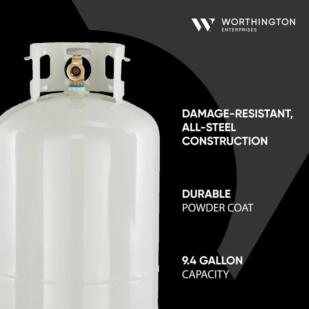 Worthington Pro Grade 40 lb. Empty Propane Tank