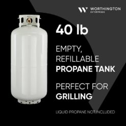 Worthington Pro Grade 40 lb. Empty Propane Tank