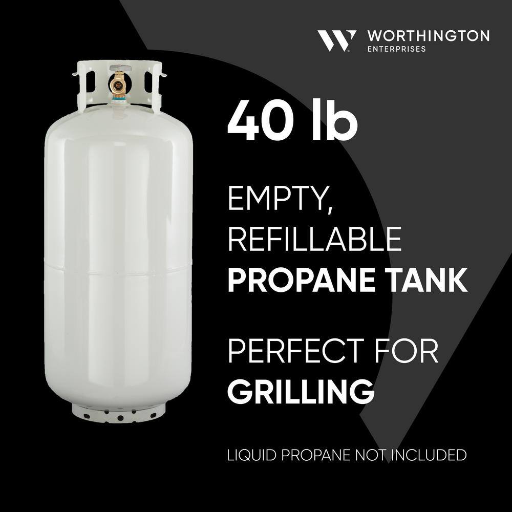 Worthington Pro Grade 40 lb. Empty Propane Tank
