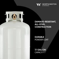 Worthington Pro Grade 30 lb. Empty Propane Tank