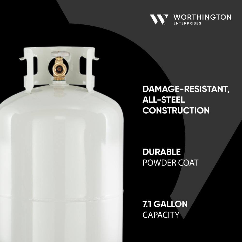 Worthington Pro Grade 30 lb. Empty Propane Tank