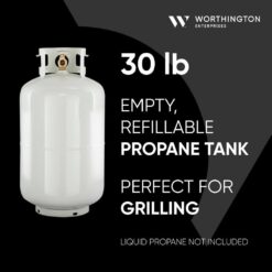 Worthington Pro Grade 30 lb. Empty Propane Tank