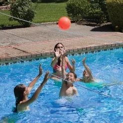 Poolmaster Pro Rebounder Poolside Basketball/Volleyball Game Combo