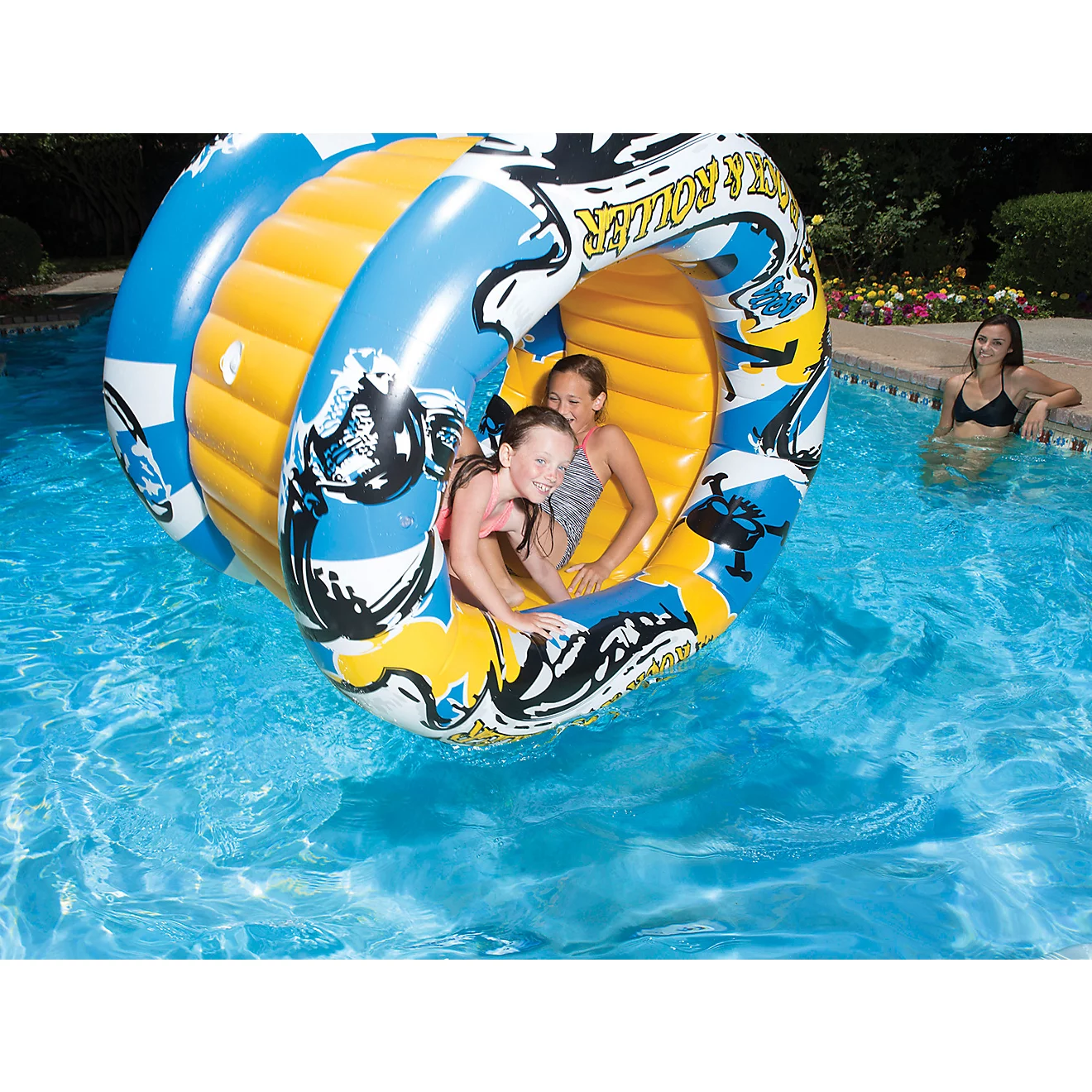 Poolmaster Rock N Roller Inflatable Pool Toy