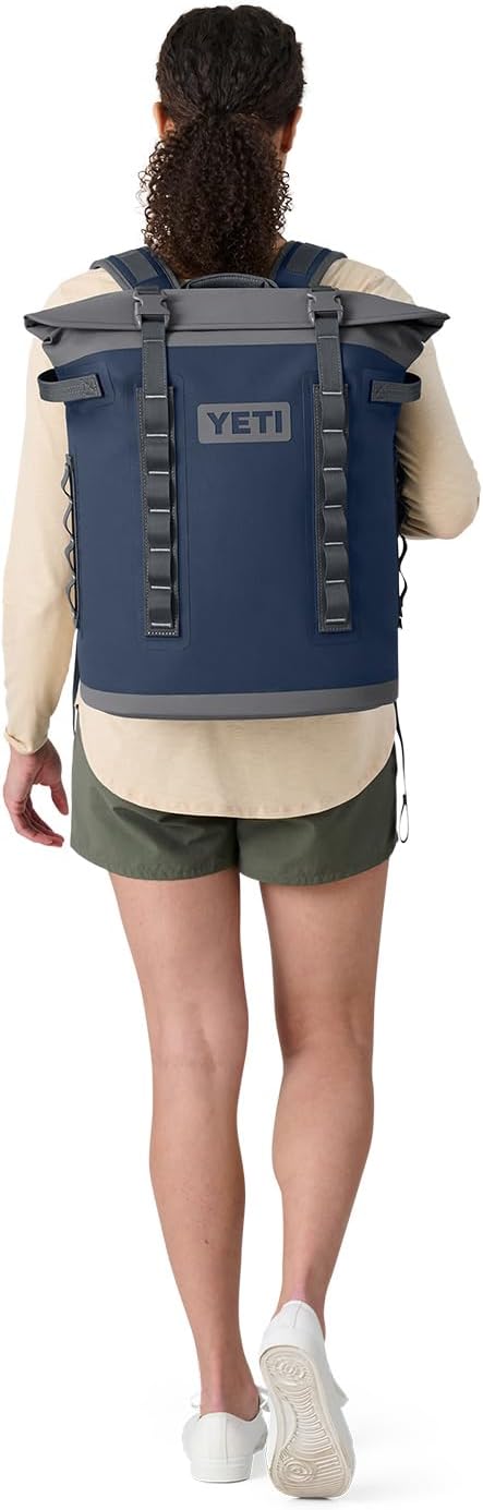YETI Hopper M20 Series Backpack Soft Sided Coolers with MagShield Access, Big Sky Blue