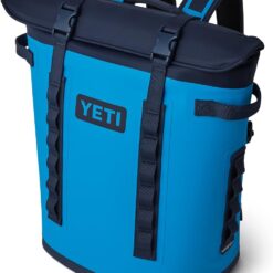 YETI Hopper M20 Series Backpack Soft Sided Coolers with MagShield Access, Big Wave Blue