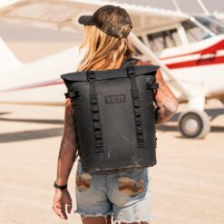 YETI Hopper M20 Series Backpack Soft Sided Coolers with MagShield Access, Black