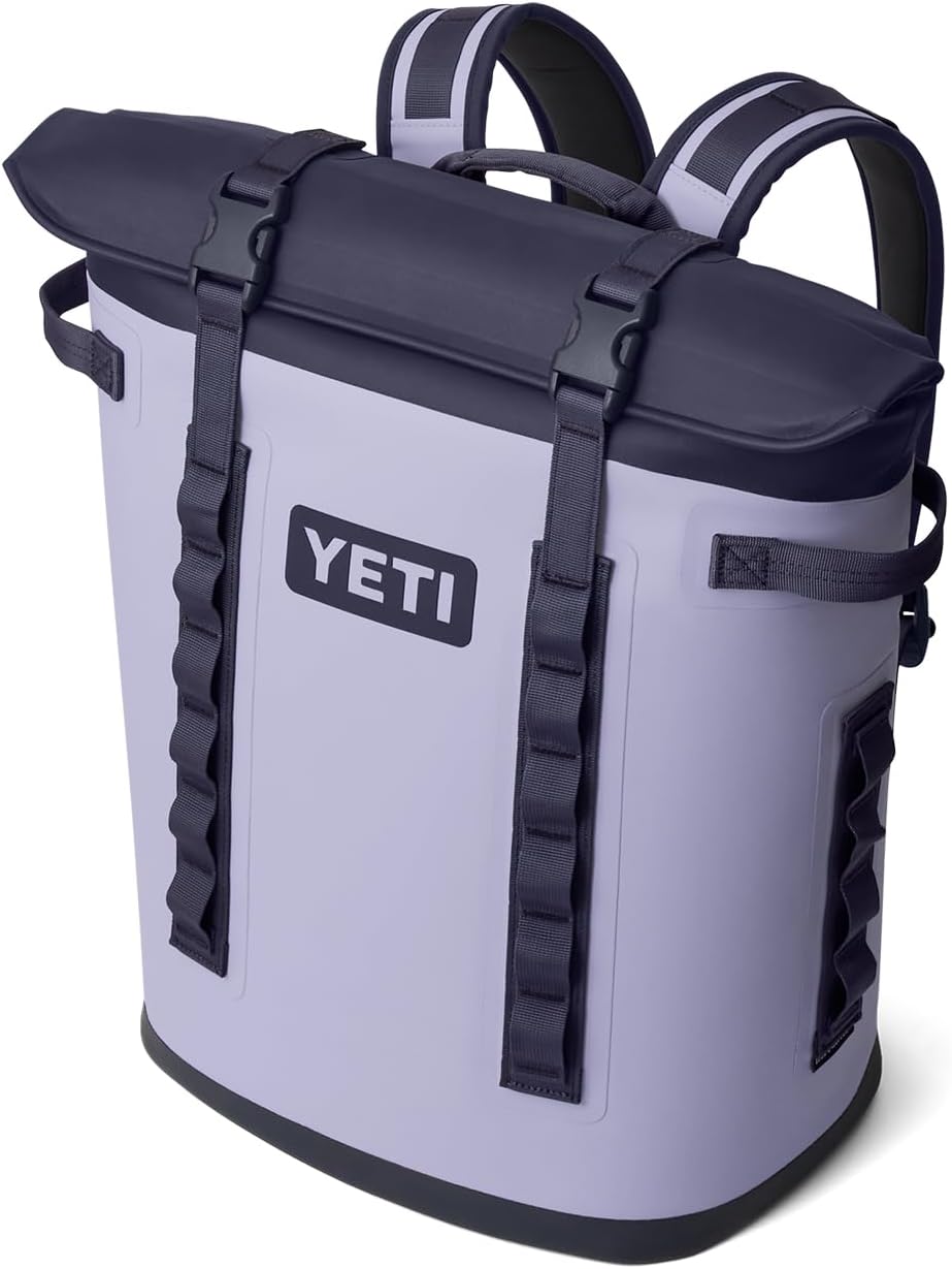 YETI Hopper M20 Series Backpack Soft Sided Coolers with MagShield Access, Cosmic Lilac