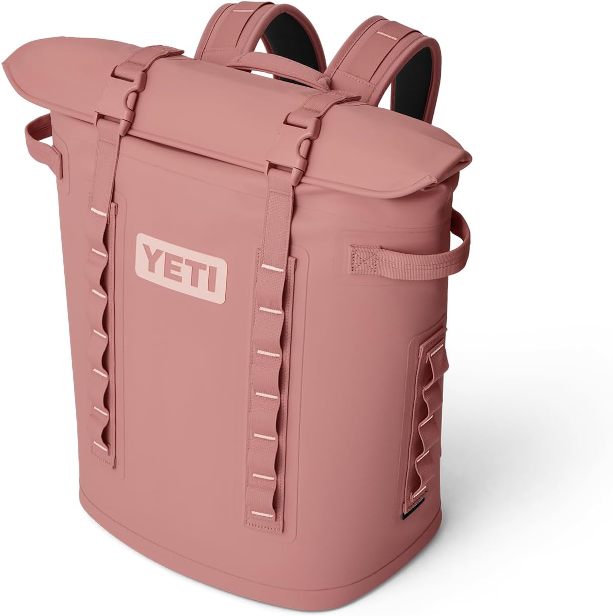YETI Hopper M20 Series Backpack Soft Sided Coolers with MagShield Access, Sandstone Pink