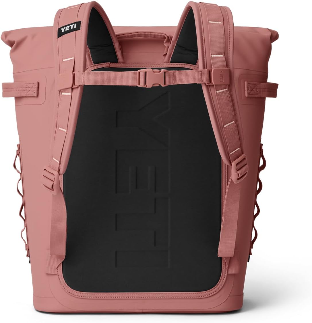 YETI Hopper M20 Series Backpack Soft Sided Coolers with MagShield Access, Sandstone Pink