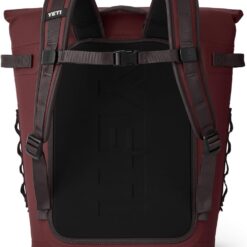 YETI Hopper M20 Series Backpack Soft Sided Coolers with MagShield Access, Wild Vine Red