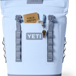 YETI Hopper M12 Series Backpack Soft Sided Coolers with MagShield Access, Big Sky Blue