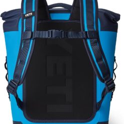 YETI Hopper M12 Series Backpack Soft Sided Coolers with MagShield Access, Big Wave Blue