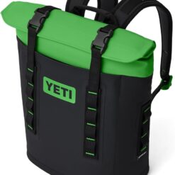YETI Hopper M12 Series Backpack Soft Sided Coolers with MagShield Access, Canopy Green