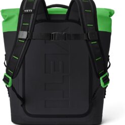 YETI Hopper M12 Series Backpack Soft Sided Coolers with MagShield Access, Canopy Green