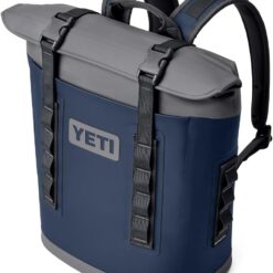 YETI Hopper M12 Series Backpack Soft Sided Coolers with MagShield Access, Navy