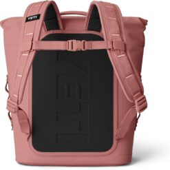 YETI Hopper M12 Series Backpack Soft Sided Coolers with MagShield Access, Sandstone Pink