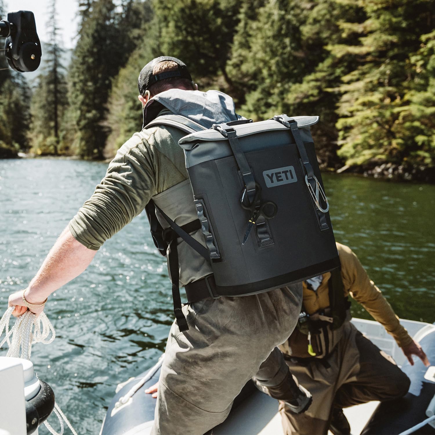 YETI Hopper M12 Series Backpack Soft Sided Coolers with MagShield Access, Ultramarine Violet