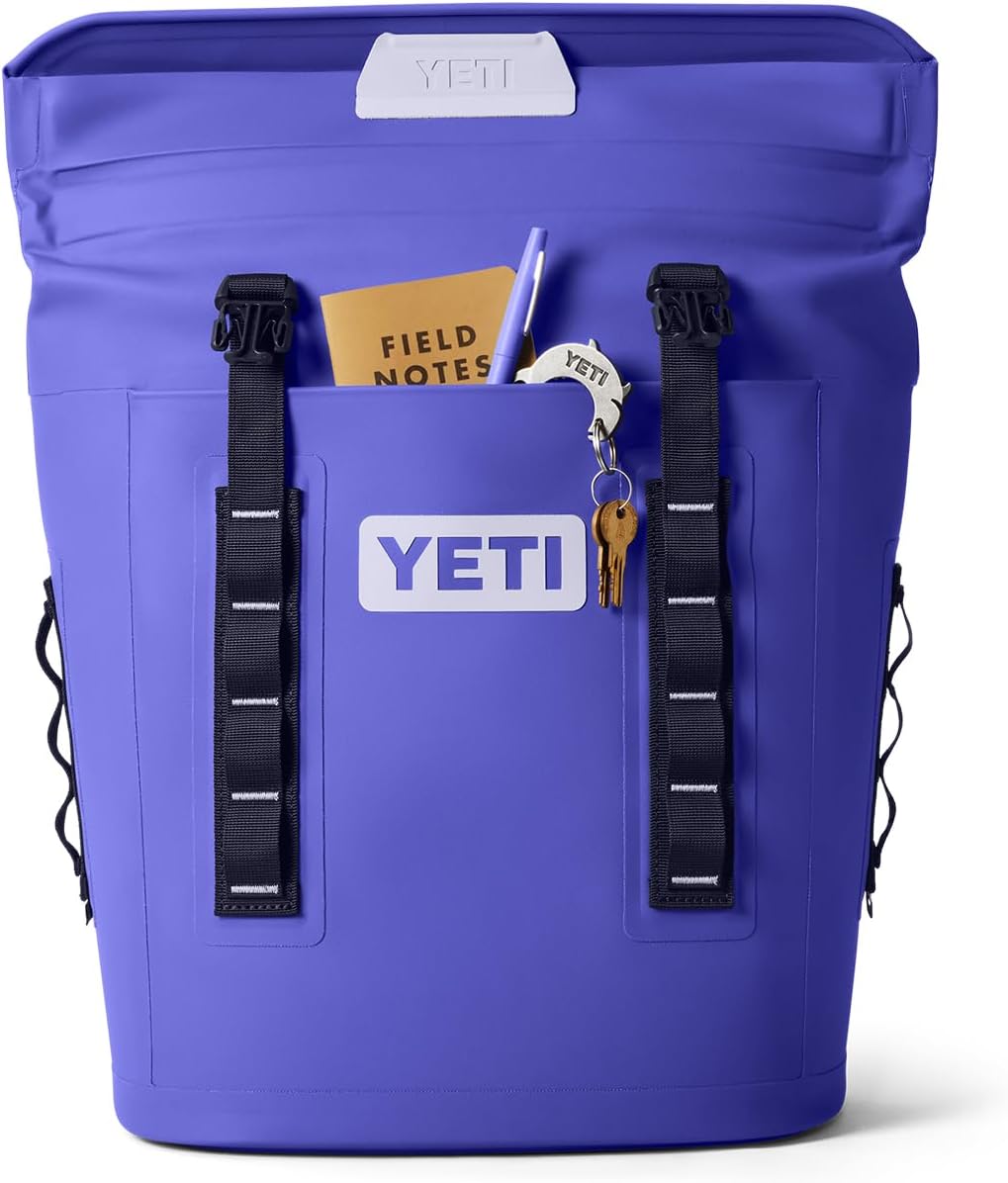 YETI Hopper M12 Series Backpack Soft Sided Coolers with MagShield Access, Ultramarine Violet