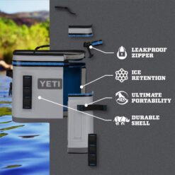 YETI Hopper Flip 18 Portable Soft Cooler, Charcoal