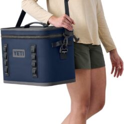 YETI Hopper Flip 18 Portable Soft Cooler, Sandstone Pink