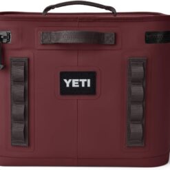 YETI Hopper Flip 18 Portable Soft Cooler, Wild Vine Red