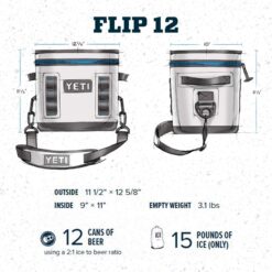 YETI Hopper Flip 12 Soft Cooler, Charcoal