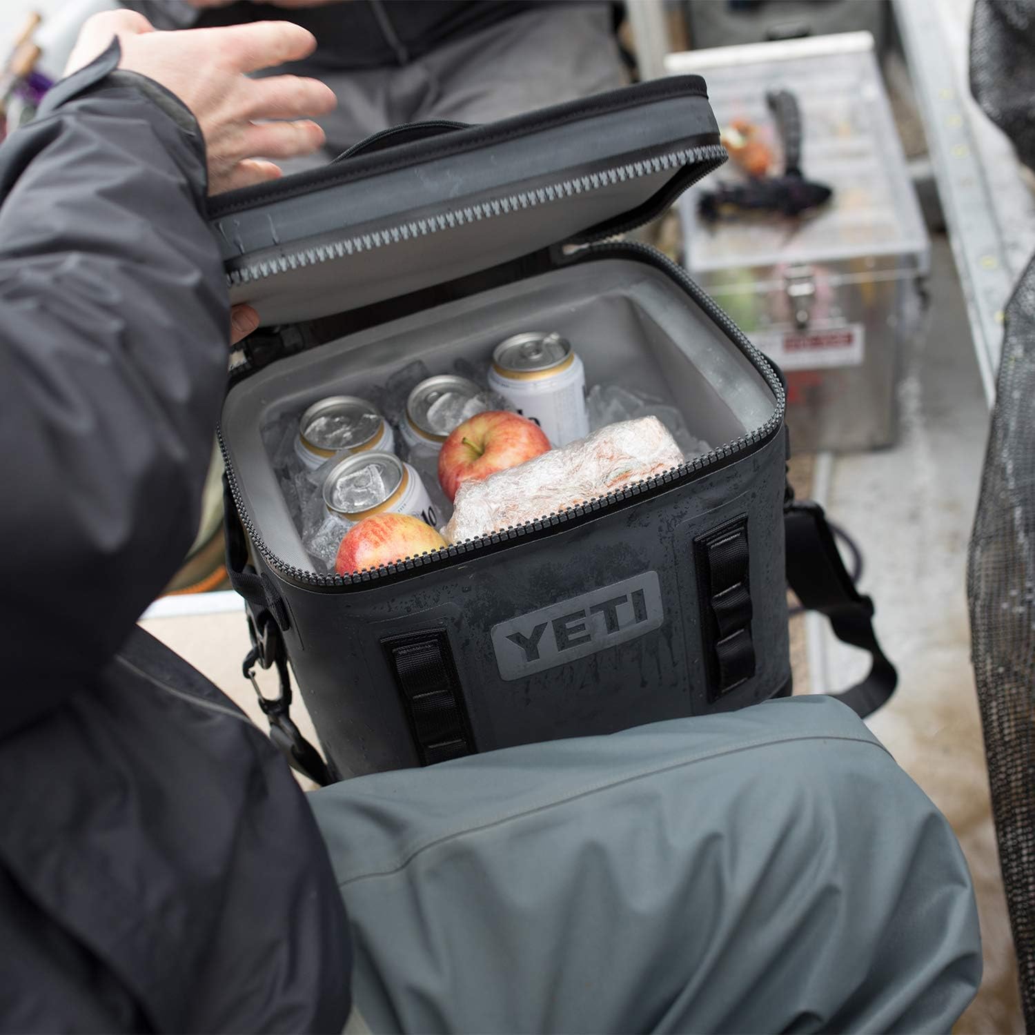 YETI Hopper Flip 12 Soft Cooler, Charcoal