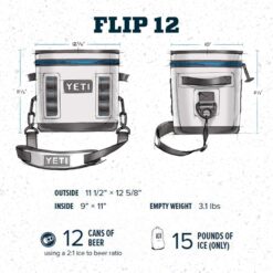 YETI Hopper Flip 12 Soft Cooler, Navy