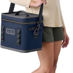 YETI Hopper Flip 12 Soft Cooler, Sandstone Pink