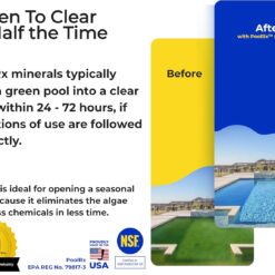 PoolRX+ Pool Unit 7.5k-20k gallons (4-Pack), Blue, (331003)