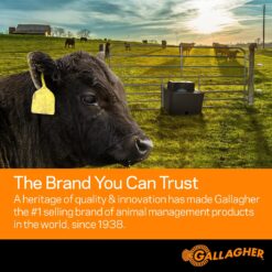 Gallagher Smart Fence 2 | Portable Fence for Containing Animals, Temporary Field Fencing, Quick and Easy Install, Safe and Versatile