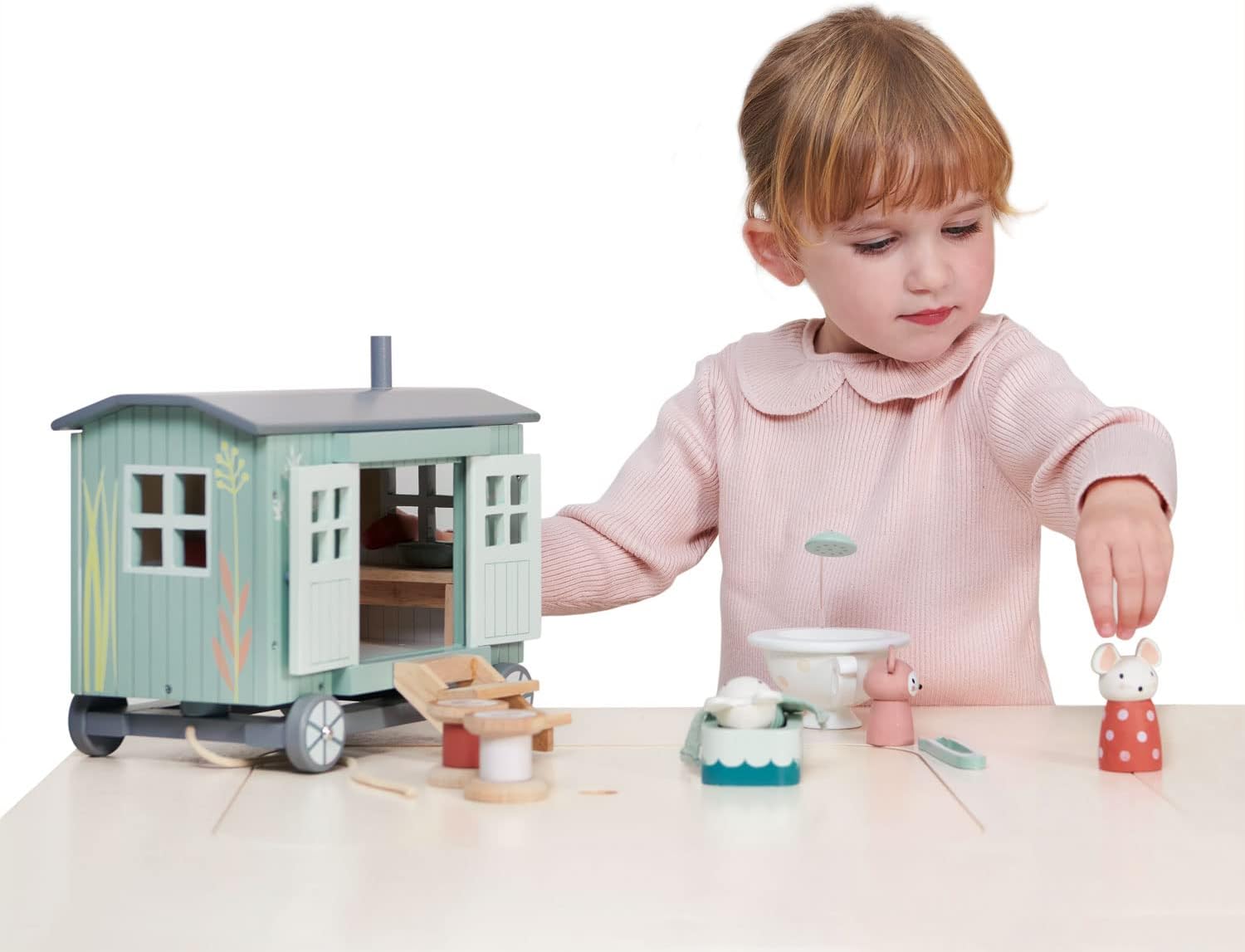 Tender Leaf Toys - Secret Meadow Shepherd’s Hut