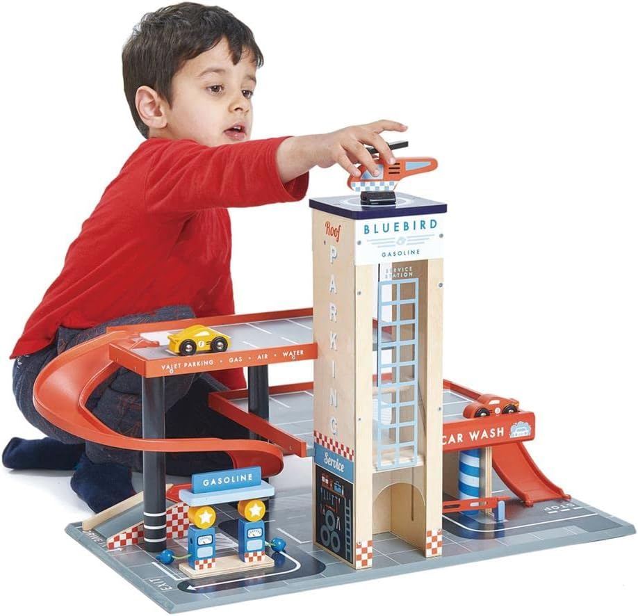 Tender Leaf Toys - Blue Bird Service Station