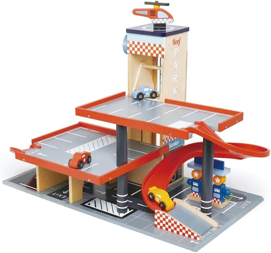 Tender Leaf Toys - Blue Bird Service Station